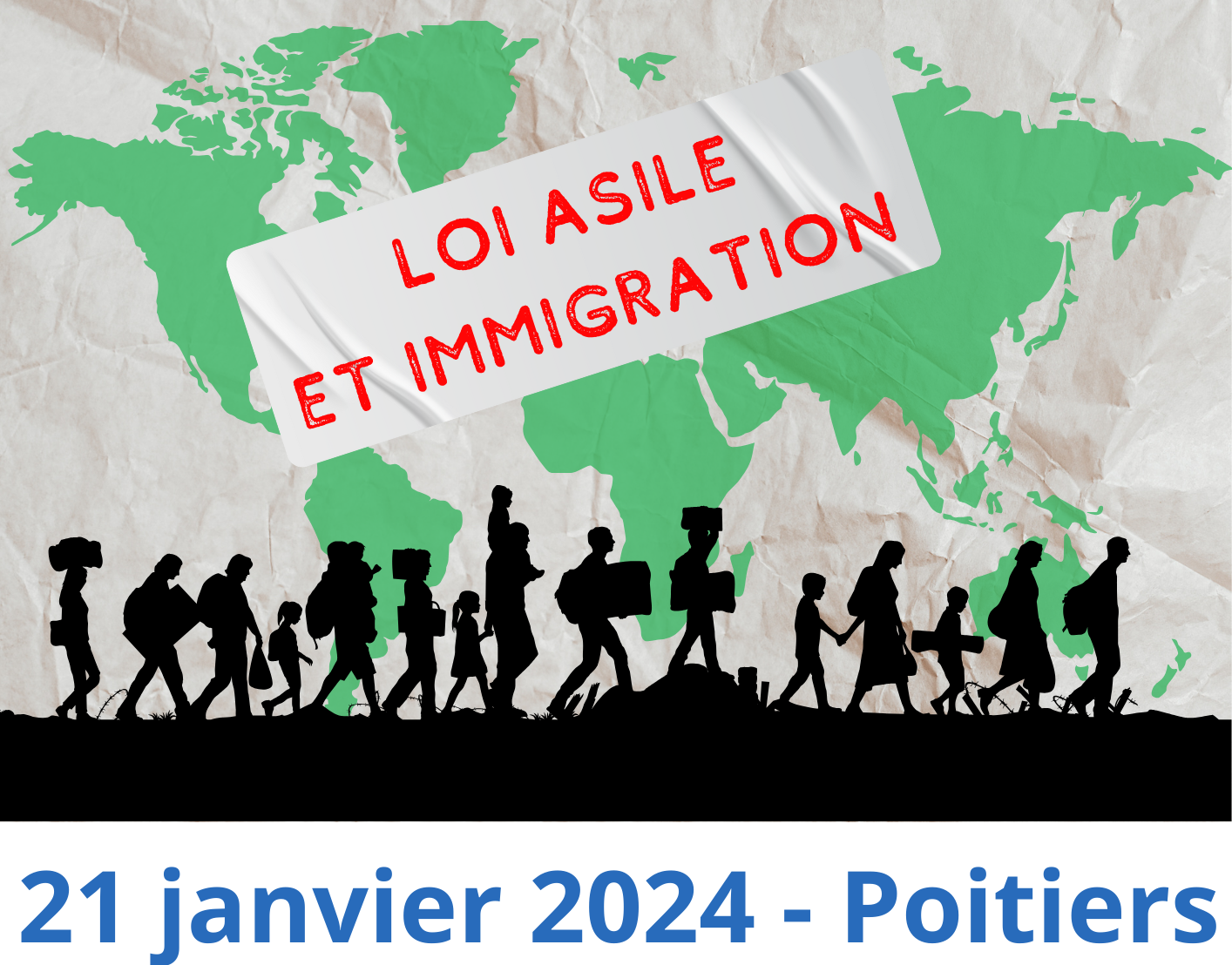 Le 21 janvier, marche pour l’abandon de la loi immigration